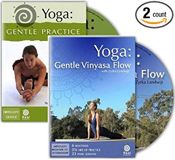Yoga: Gentle Vinyasa Flow & Yoga: Gentle Practice with Zyrka Landwijt - 2 DVD Set