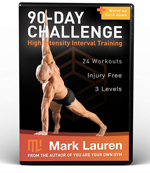 Mark Lauren 90-Day Challenge | 8 DVD Total Fitness Bodyweight Exercise Program 