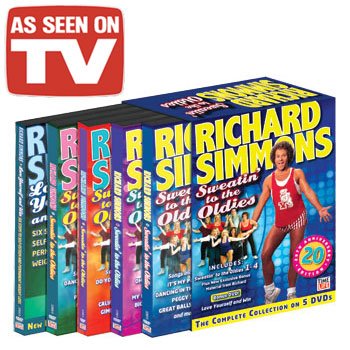 Richard Simmons DVD Set - As Seen On TV