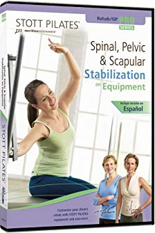 STOTT PILATES Spinal, Pelvic and Scapular Stabilization on Equipment (English/Spanish)