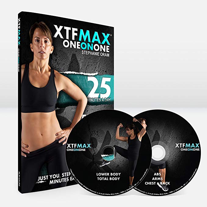 XTFMAX One on One: 30 Day DVD Workout Program with 5 Exercise Videos + Training Calendar