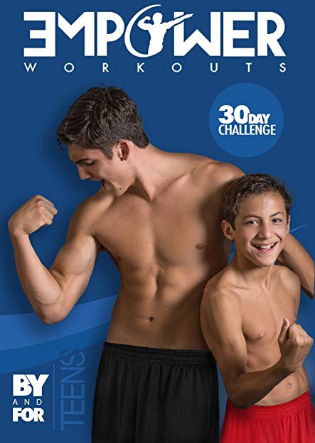 Empower Workouts 1 motivational teen fitness dvd, led by teenagers and kids!